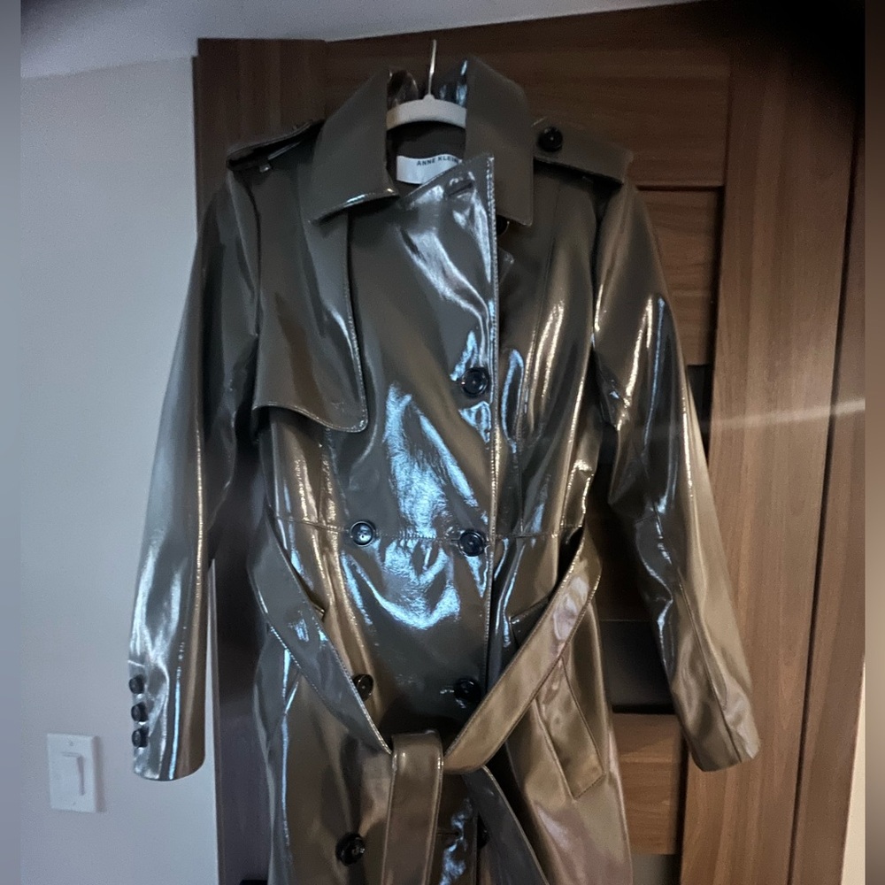 Faux leather jacket